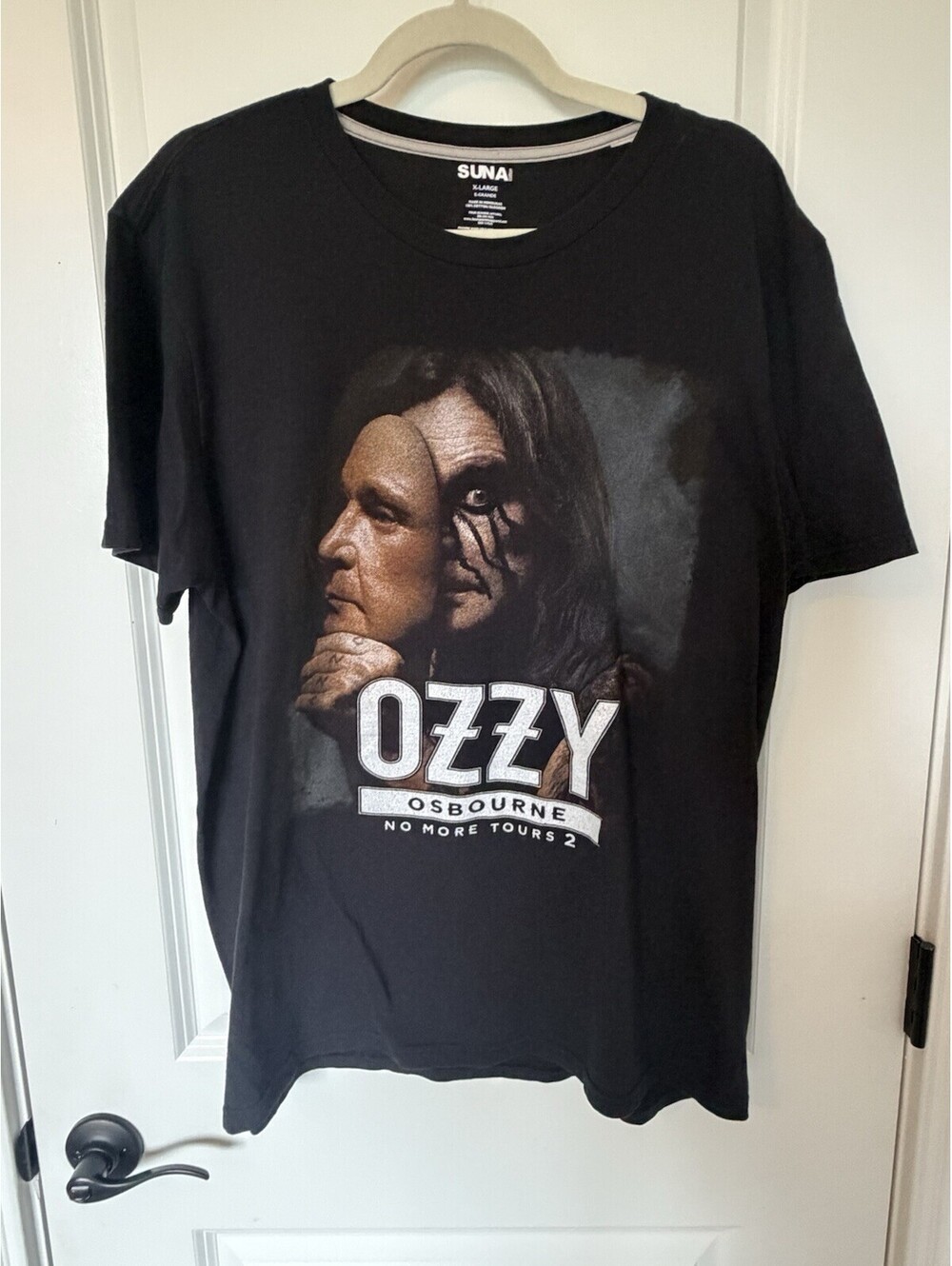 Ozzy Osbourne 2018 Tour Shirt Black Size XL No More Tours 2 Stone Sour